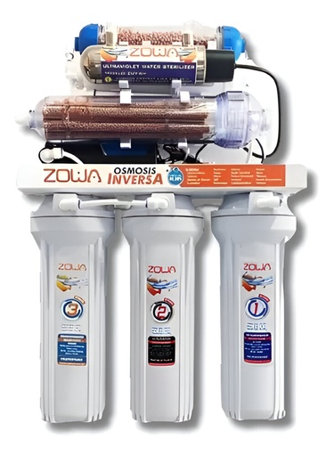 [79.17.RO.ULTRA-PLUS] FILTRO 10 ETAPAS DE OSMOSIS C/BOMBA, ULTRA PLUS, ZOWA - USO DOMESTICO -