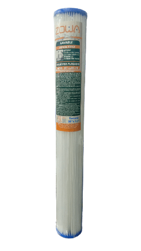 [79.17.ZC.LAV.20] CARTUCHO 20" X 2,5" LAVABLE,  ZOWA