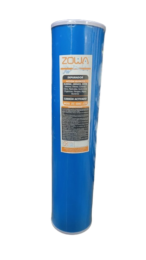 [79.17.ZP.GAC.20] CARTUCHO 20" X 4,5" CARBON ACTIVADO ZOWA