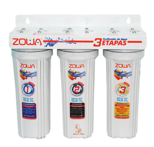 [79.17.ZP.NEV.PREMIUM] SISTEMA DE PURIFICACION, NEVERA, 3 ETAPAS, ZOWA