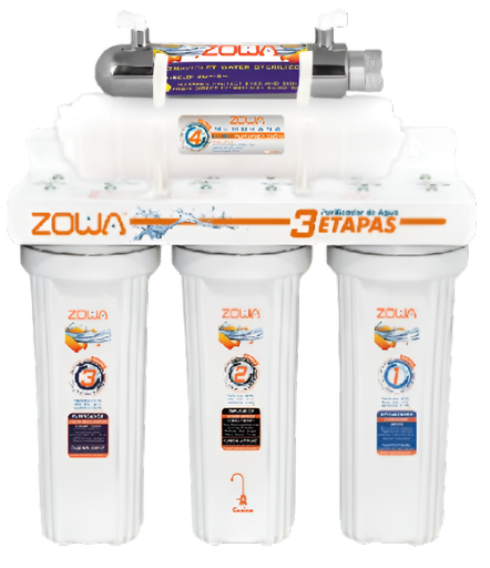 [79.17.ZP.PREMIUM.UPUV] EQUIPO 3 ETAPAS + ULTRAPURIFICACION+UV, ZOWA