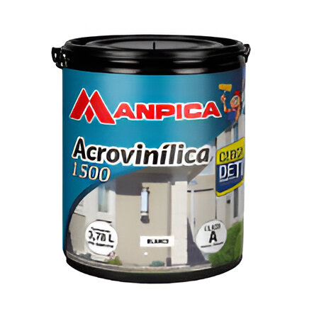 [04.04.316] PINTURA ACROVINILICA "A" 1500 OLIVO (GALON)  MANPICA                                                                    