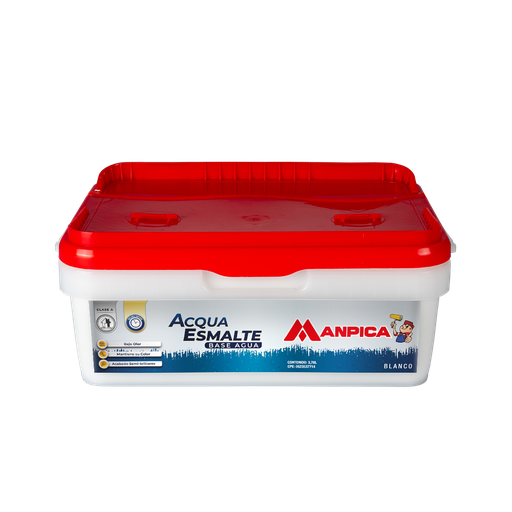 [04.04.324] ACQUA ESMALTE BLANCO (CUBO GALON)  MANPICA                                                                              