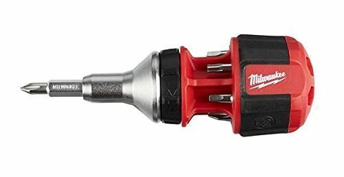 [31.01.48-22-2330] DESTORNILLADOR COMPACTO PUNTAS INTERCAMBIABLES 8 EN 1 MILWAUKEE