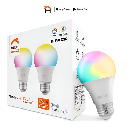 [91.03.NHBC1102PK] BOMBILLO INTELIGENTE LED 110V-A19 WIFI MULTICOLOR NHBC1102PK NEXXT