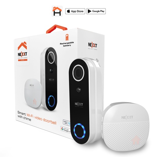 [91.03.NHCD100] VIDEO PORTERO TIMBRE INTELIGENTE CON CAMARA WIFI  NHCD100  NEXXT                                                        