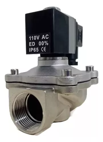 [79.26.016] VALVULA SOLENOIDE 1"  INOX  NORMALMENTE CERRADA 110V                                                                    