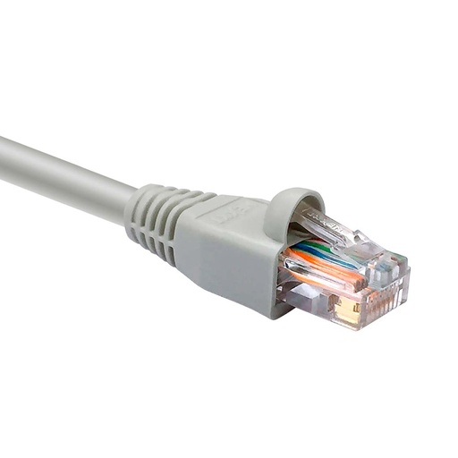 [91.03.AB360NXT01] PATCH CORD U/UPT CAT.5E 4PARES MULTIFILAR 26AWG 3FT CM GRIS  AB360NXT01  NEXXT                                          