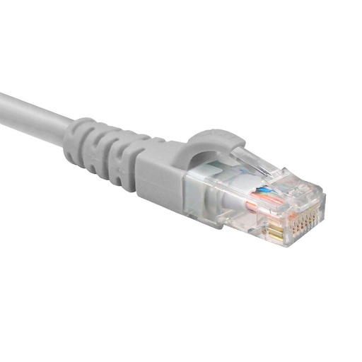 [91.03.AB361NXT01] PATCH CORD U/UPT CAT.6E 4PARES MULTIFILAR 24AWG CM 3FT GRIS  AB361NXT01  NEXXT                                          