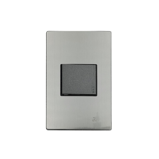 [60.15.INT0204] INTERRUPTOR TIMBRE SERIE INOX  BARI                                                                                     