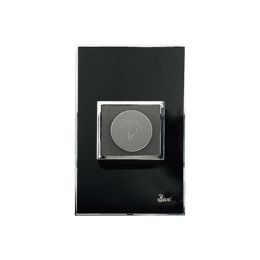 [60.15.INT0509] INTERRUPTOR TIPO DIMMER SERIE NERO  BARI                                                                                