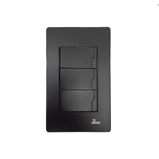 [60.15.INT0703] INTERRUPTOR TRIPLE SERIE BUIO BARI