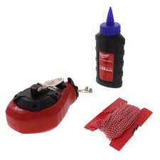 [31.01.48-22-3993] KIT DE LINEAS 100 CON TIZA AZUL Y LINEA EXTRA  MILWAUKEE                                                                   