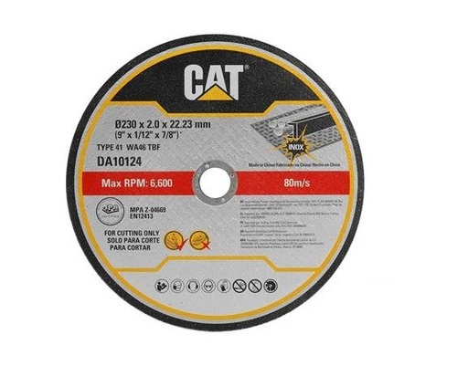 [31.DA10124] DISCO PARA CORTE METAL 9X1/12"  DA10124  CAT                                                                               