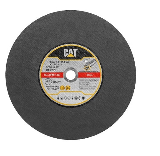 [31.DA10126] DISCO PARA CORTE METAL 14X1/8"  DA10126  CAT                                                                               