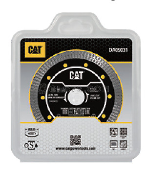 [31.DA09031] DISCO DIAMANTADO TURBO MAR/POR/LOS/GRA. 4-1/2" DA09031 CAT