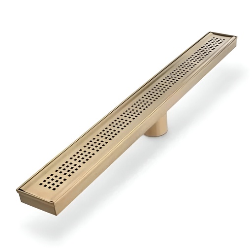 [79.QM.38.200.36G] REJILLA LINEAL RIA 36" GOLD QM
