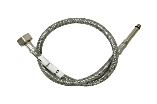 [02.03.EALM60] CANILLA ACERO FLEXIBLE P/MONOMANDO 1/2 X 3/8" X 60 CM EAL-M60 COFLEX                                                          