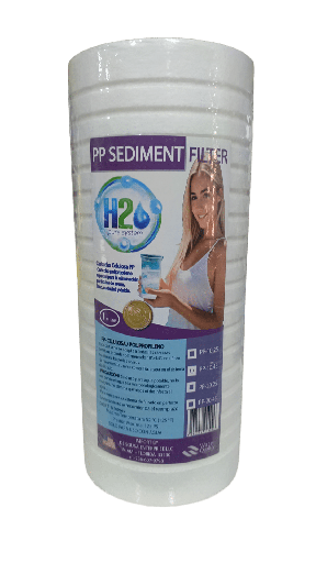[79.18.CEL10X4.51M] CARTUCHO CELULOSA 10"X4.5" 1 MICRA H2O                                                                                      