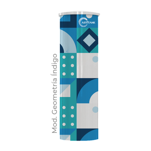 [79.06.01005017] TANQUE FACIL ARTITANK GEOMETRIA INDIGO 1000LTS, RESINCA