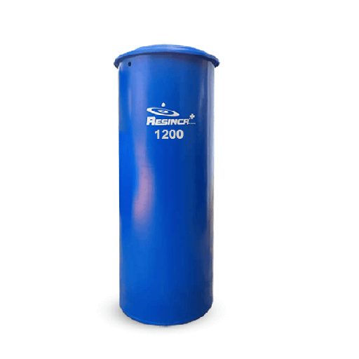 [79.06.01001001] TANQUE CILINDRICO AZUL 1000 LTS,RESINCA