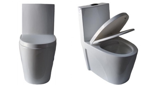 [80.WC3806] SANITARIO WC POCETA  ONE PIECE BLANCO  TANQUE ALTO OMEGA 3806                                                                             