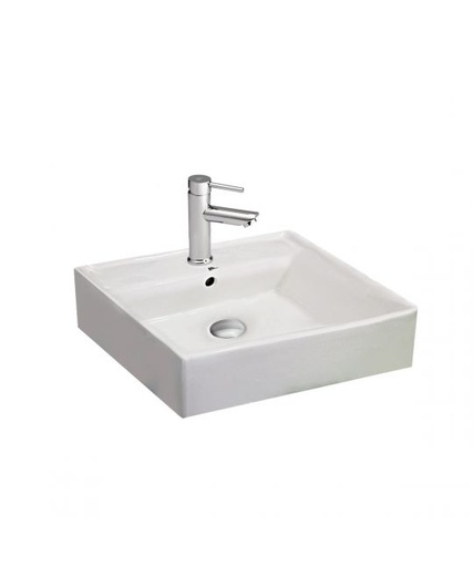 [79.PS-LAVRESOMO116] LAVAMANO RECTANGULAR SOBREPONER GRIF/MON  BM                                                                            