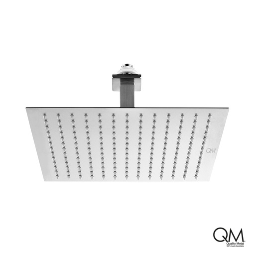 [79.QM.14.700.3002] DUCHA CUADRADA A PARED 30 X 30 SATINADO QM