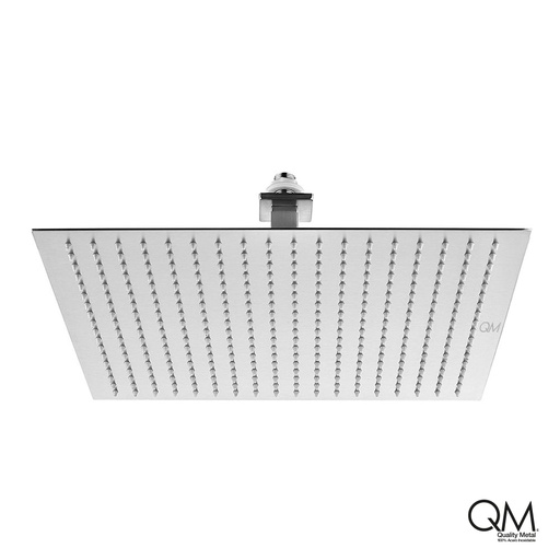 [79.QM.14.700.3003] DUCHA CUADRADA A PARED 40 X 40 SATINADO QM