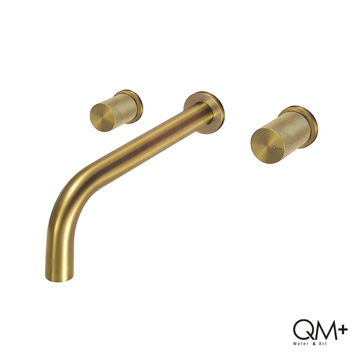 [79.QM.14.800.1006G] GRUPO LAVAMANOS A PARED QM+ SUPREME GOLD                                    