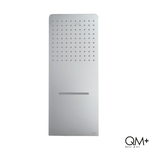 [79.QM.14.800.1013S] DUCHA PARED QM+ SUPREME 2 FUNCIONES CASCADA/LLUVIA SATIN                                