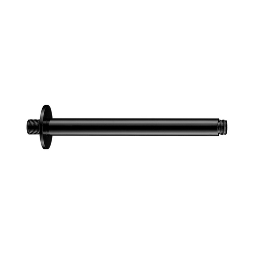 [79.QM.14.800.1017B] TUBO DE TECHO QM+ SUPREME P/DUCHA 30 CM BLACK                                                 
