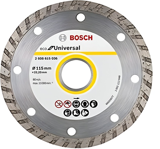 [BH.DIS.2608615036] DISCO DIAMANTADO TURBO 4.1/2"  BOSCH                                                                                    