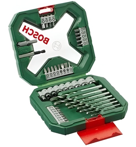 [BH.MEC.2607017514] JUEGO DE MECHAS Y PUNTAS DE 14 PIEZAS X-LINE BOSCH                                                                       