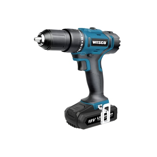 [31.WS2390K2] TALADRO PERCUTOR 1/2" 18V  WS2390K2  WESCO                                                                              