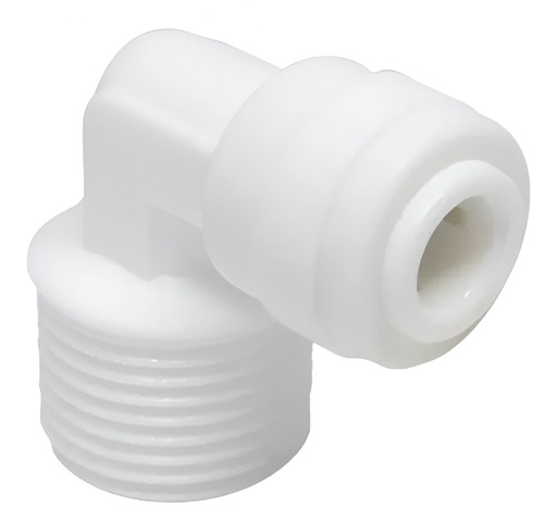 [79.17.COMAQF1438] CODO MACHO QF 1/4" X 3/8" QF  ZOWA                                                                                      