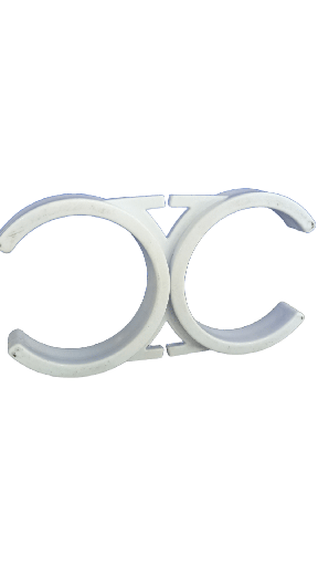 [79.17.BRACKDOB2X2.5] CLIP DOBLE 2" X 2.5" ZOWA