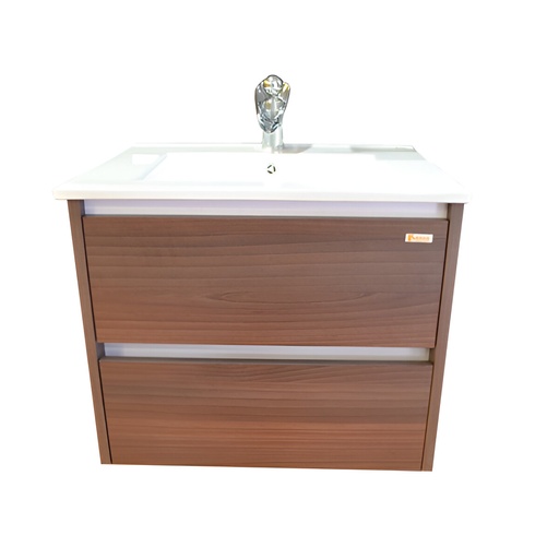 [06.07.KDBR602GE] MUEBLE PALM DOS GAVETAS C/LAVAMANOS+GRIFERIA, KDBR602GE, KUBO                                                          