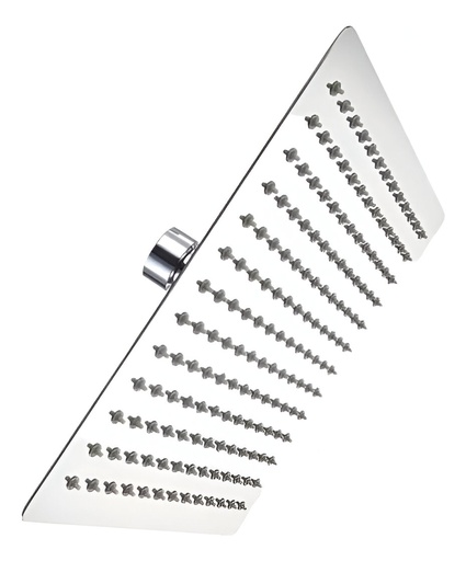 [79.16.MET337M] REGADERA ULTRADELGADA CUADRADA DELUXE 12",  METALES ALEADOS                                                             