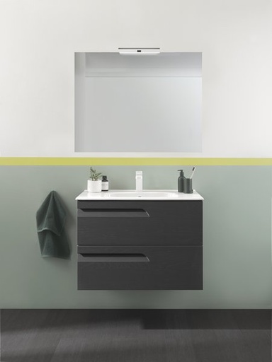 [06.03.127094] MUEBLE 39 CLUB GRIS NATURE 66X41X35, INCLUYE ESPEJO, ROYO                                                               