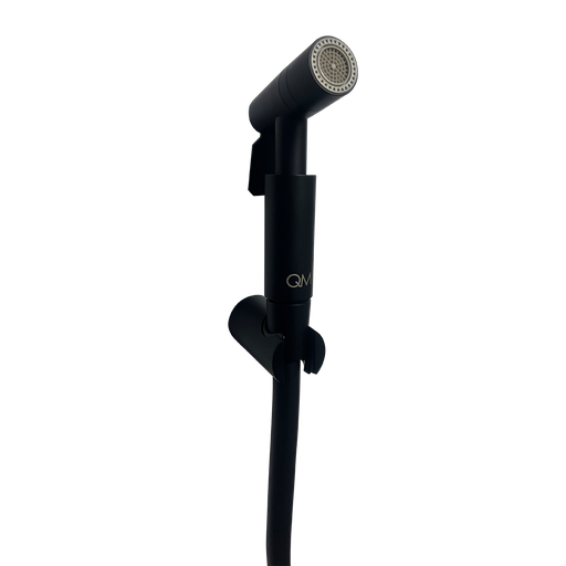 [79.QM.14.700.6002B] SET DE BIDET QM+ SUPREME BLACK                                                                         