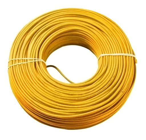 [12.01.THW10NAR] CABLE DE COBRE THW 10, COLOR AMARILLO                