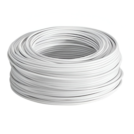 [12.01.THW4B] CABLE DE COBRE THW 4, COLOR BLANCO                                                                                     