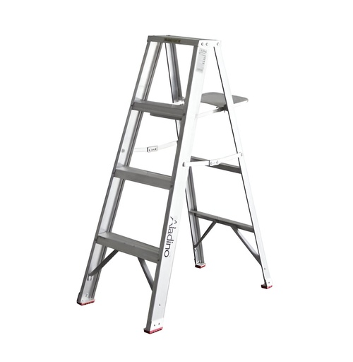 [90.03.CV04] ESCALERA TIJERA ALUMINIO 4 TRAMOS ESTANDAR, ALADINO