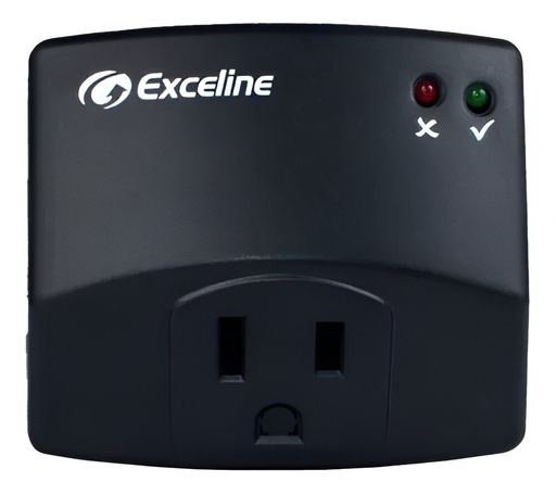 [90.01.LPM120] MINI PROTECTOR DE VOLTAJE P/LAPTOPS CON PINES ABATIBLES, GSM-LPM120, EXCELINE