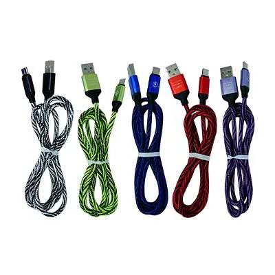 [91.04.726367898530] CABLE DE CARGA USB-MICRO USB 1 MTS, 100PREFULL                                                                          