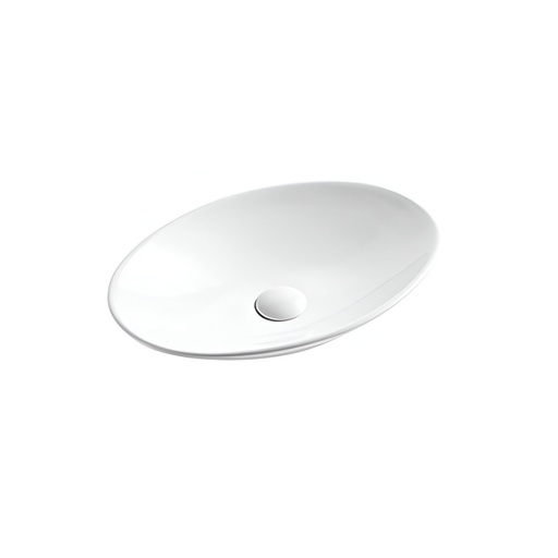[KU.LAV.KU-1025S] LAVAMANOS SOBREPONER OVAL 500X355X90MM, KU-1025S, KUBO                                                                  