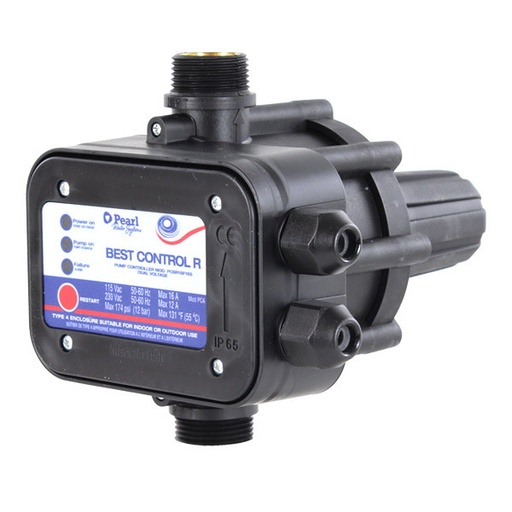 [79.13.PCBR16F16S] PRESSCONTROL BEST CONTROL 16 AMP  AJUSTABLE 22 - 42 PSI, 115V/230V, PCBR 16F16S  PEARL