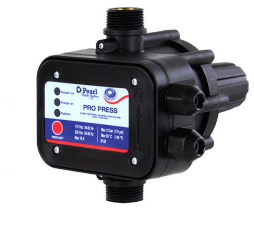 [79.13.PCPC10F16R] PRESSCONTROL PRO PRESS 10A. ENCENDIDO AJUSTABLE 115V/230V.  PEARL                                                       