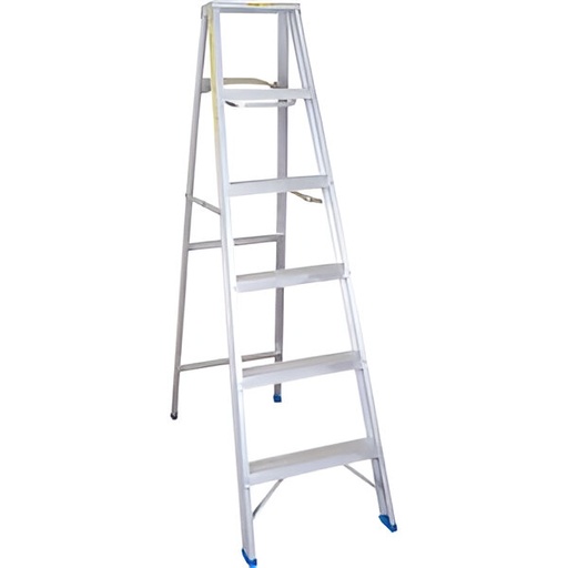 [90.03.CV06] ESCALERA TIJERA ALUMINIO 6 TRAMOS ESTANDAR, ALADINO                                                                     